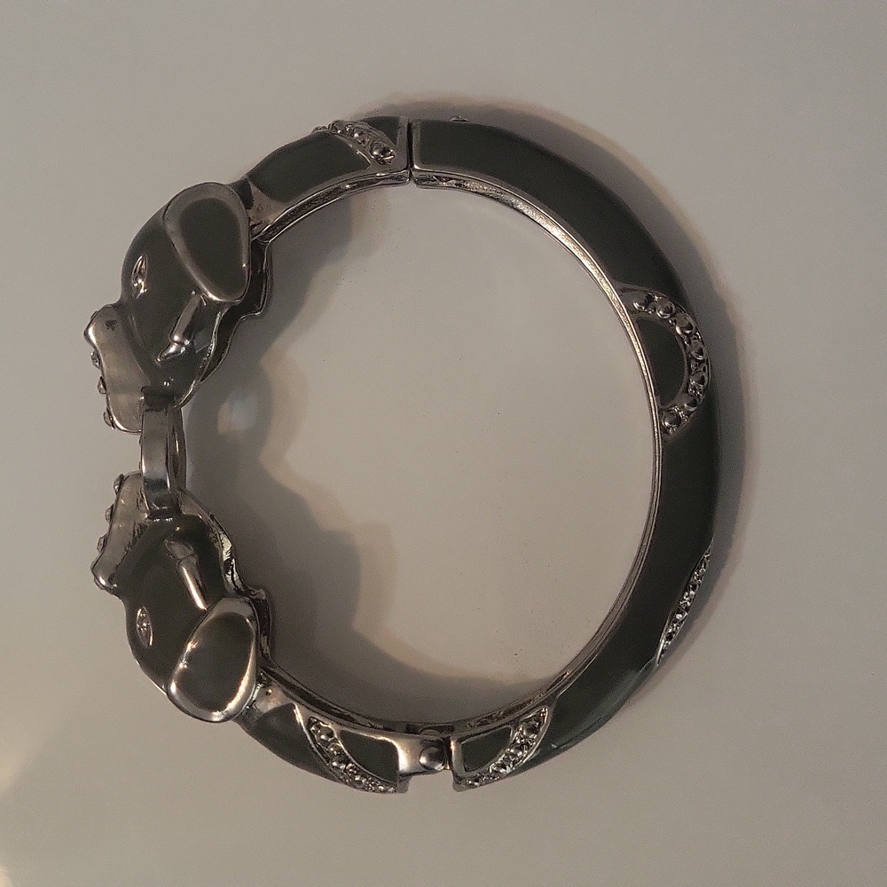 Elephant Hinge Bangle